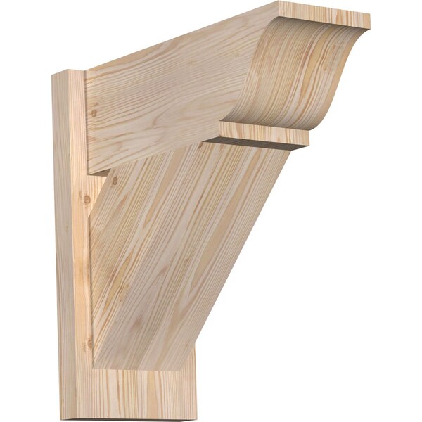 Ekena Millwork Traditional Smooth Traditional Outlooker, Douglas Fir, 7 1/2"W x 18"D x 18"H OUT08X18X18TRA01SDF - main